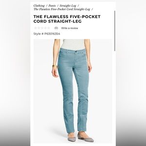 Talbot Light Blue Corduroy Pants Flawless Five Pocket